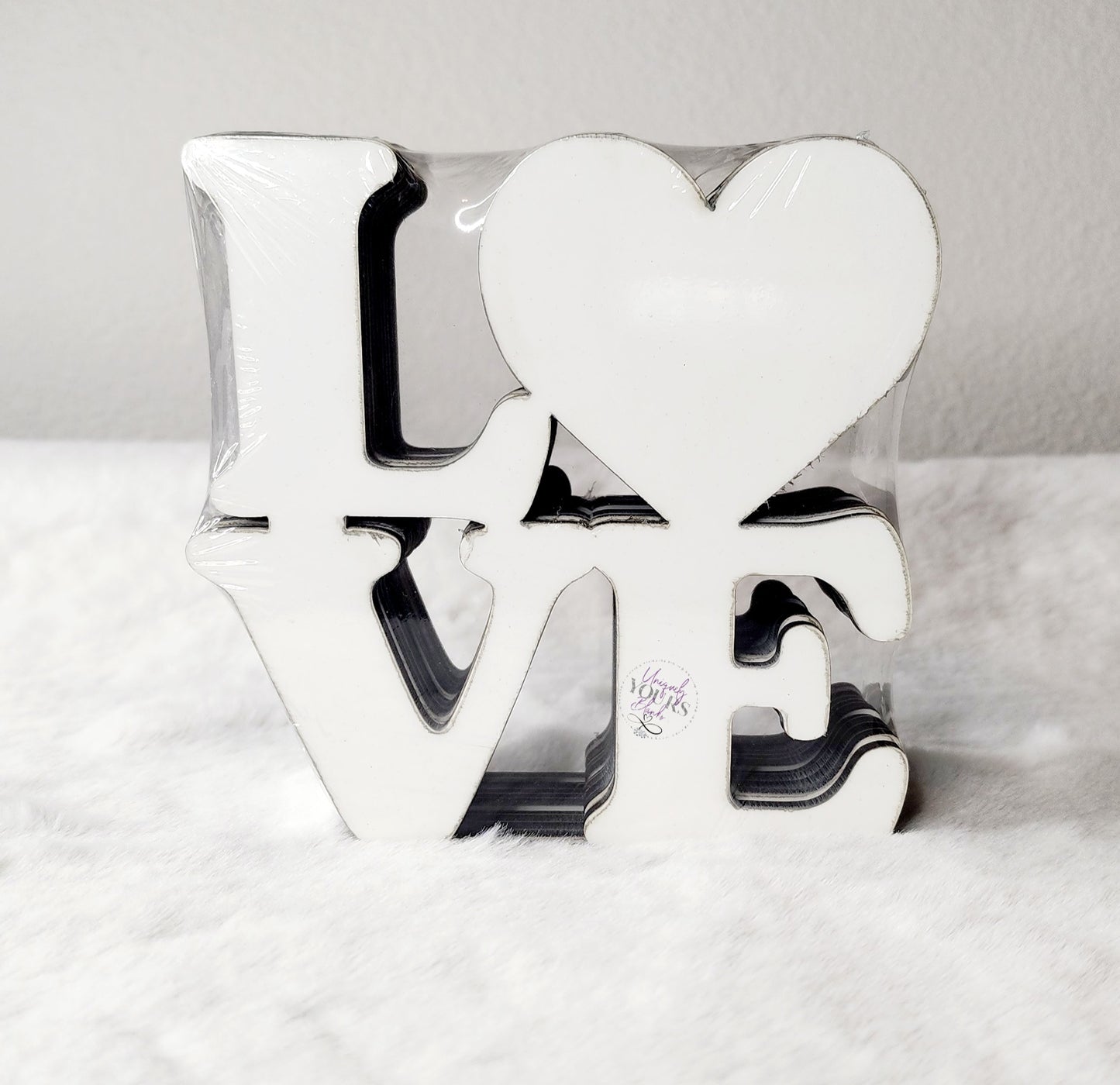 Blank Sublimation Love Photo Plaque