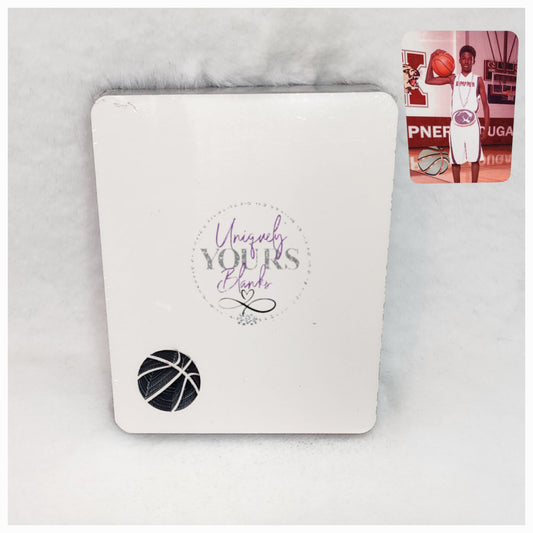 Basketball Photo Plaque