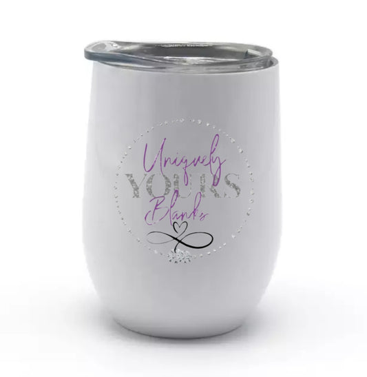 10oz Sublimation Wine Tumbler