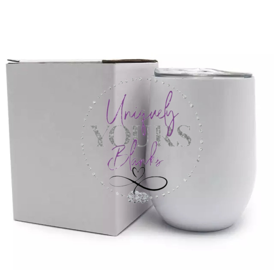 10oz Sublimation Wine Tumbler