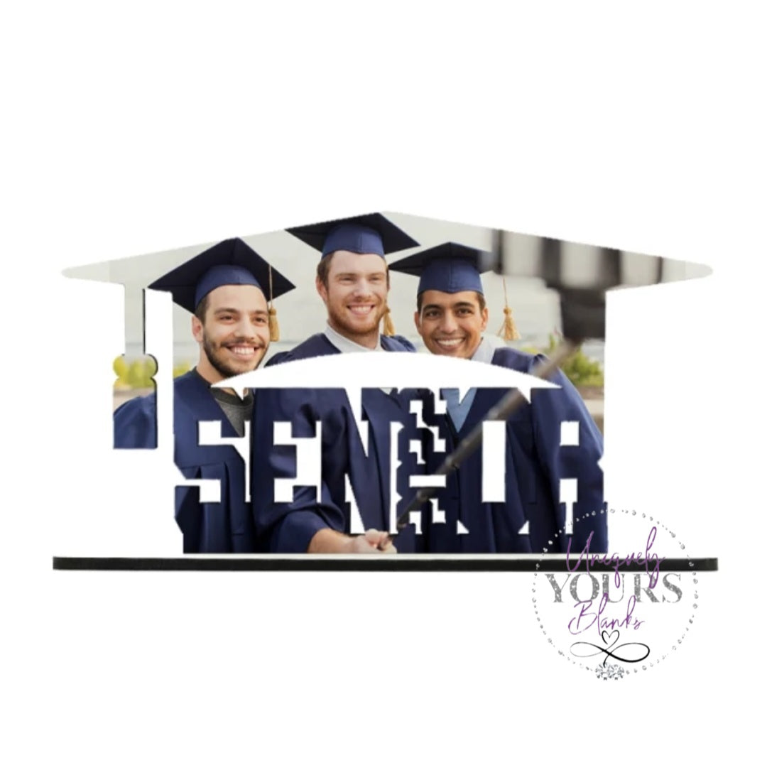 2022 Senior blank Photo Frame